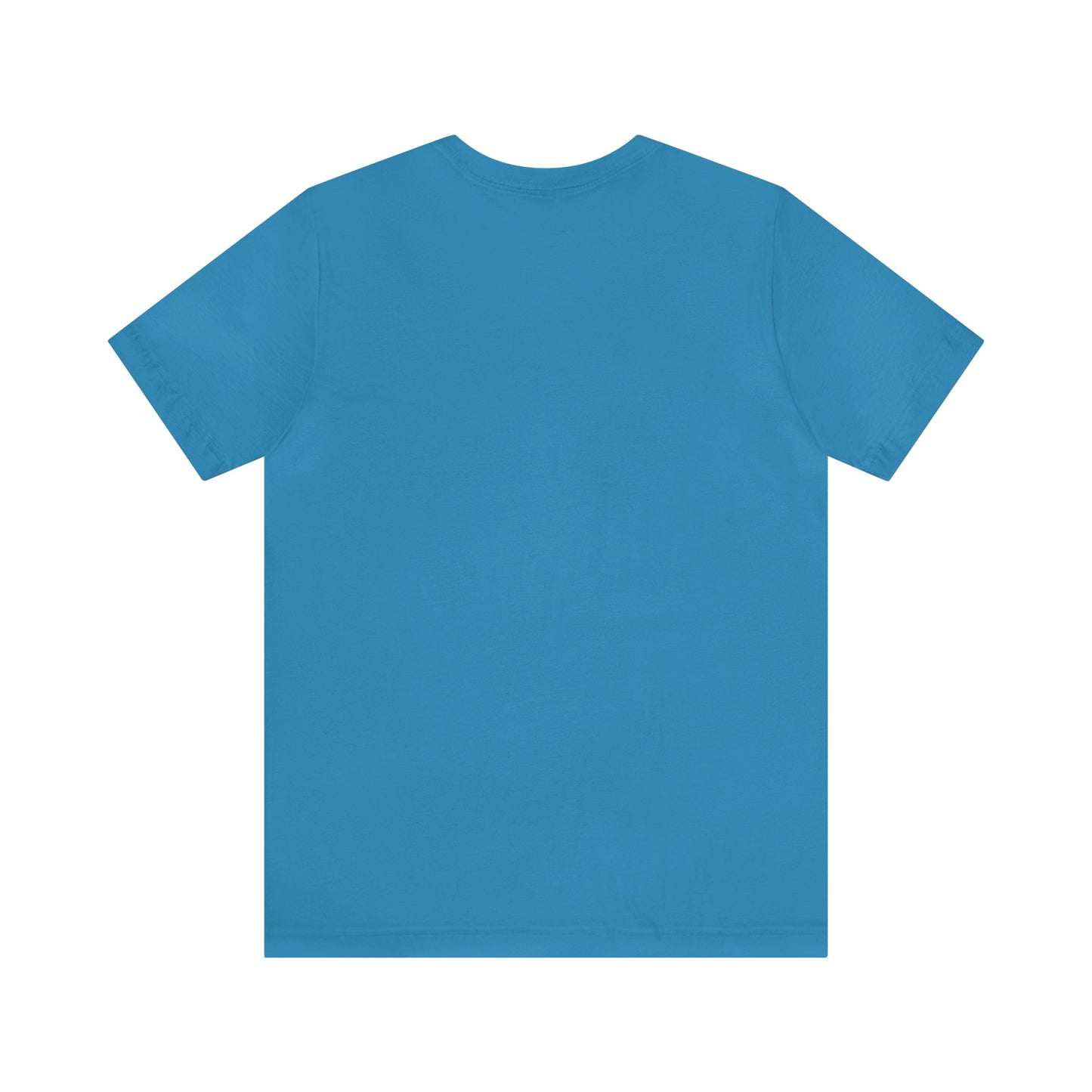 Unisex "Certified Organic Brooklynite"Jersey Short Sleeve Tee - Aqua