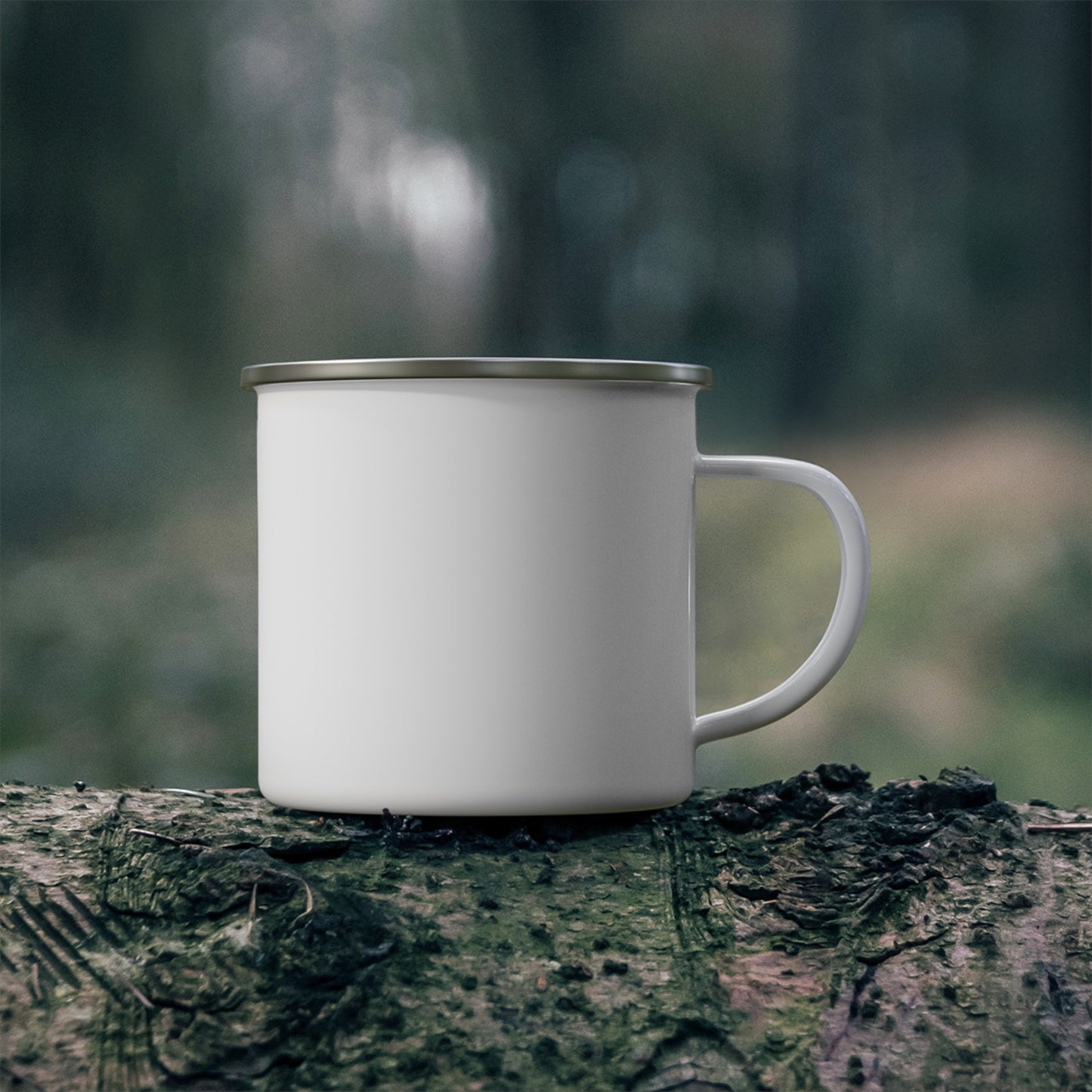 Enamel Camping Mug "Certified Organic Brooklynite"