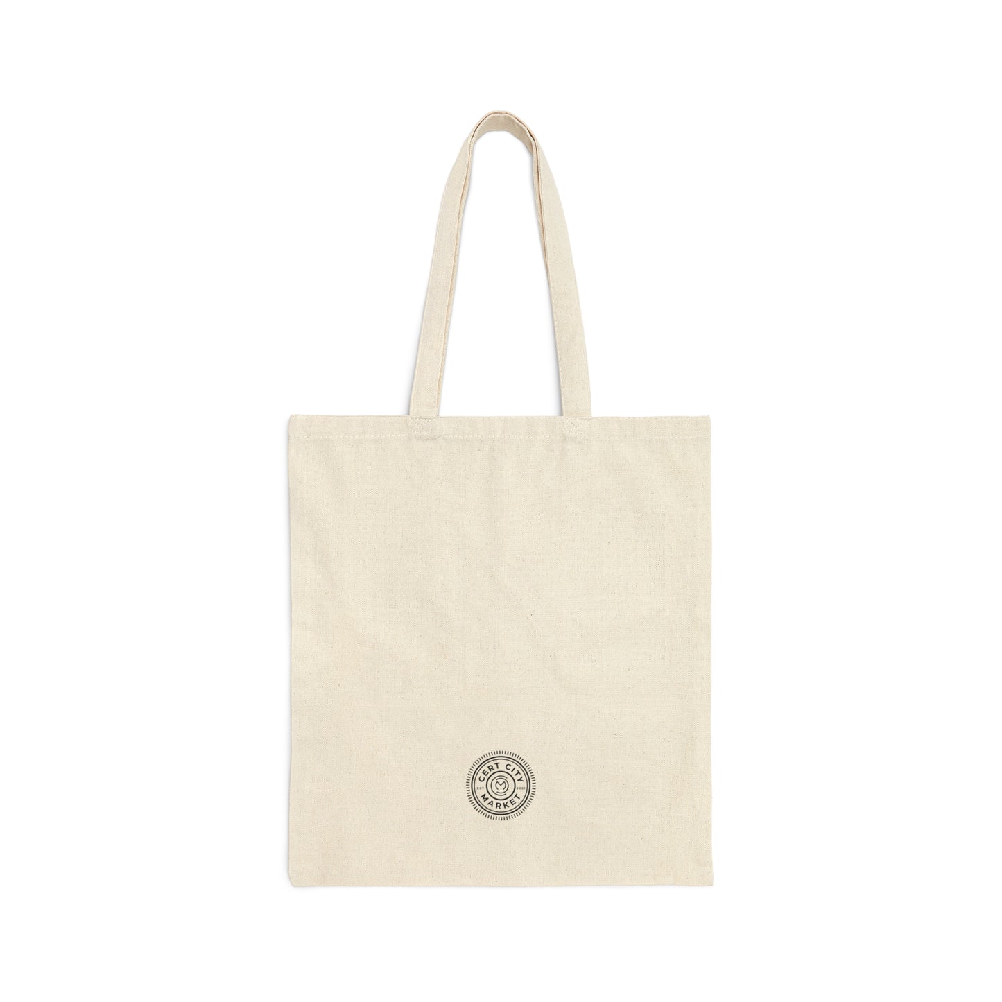 Cotton Canvas Tote Bag "Certified Organic Brooklynite"