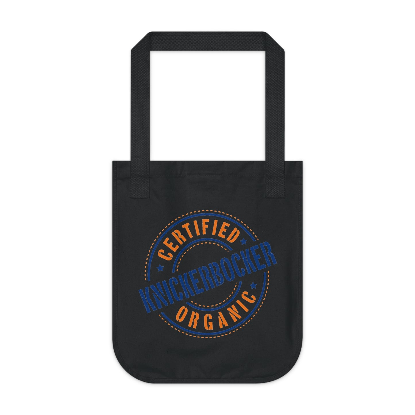 Canvas Tote Bag — "Certified Organic Knickerbocker"