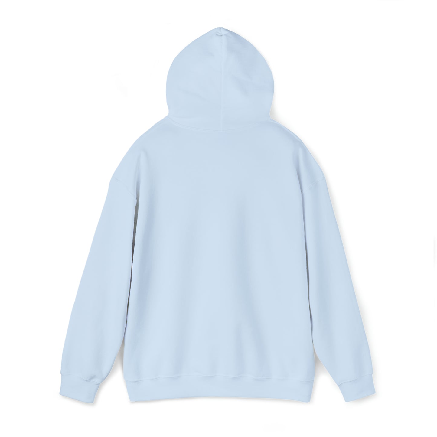 Unisex Hooded Sweatshirt "Certified Organic Brooklynite" - Light Blue