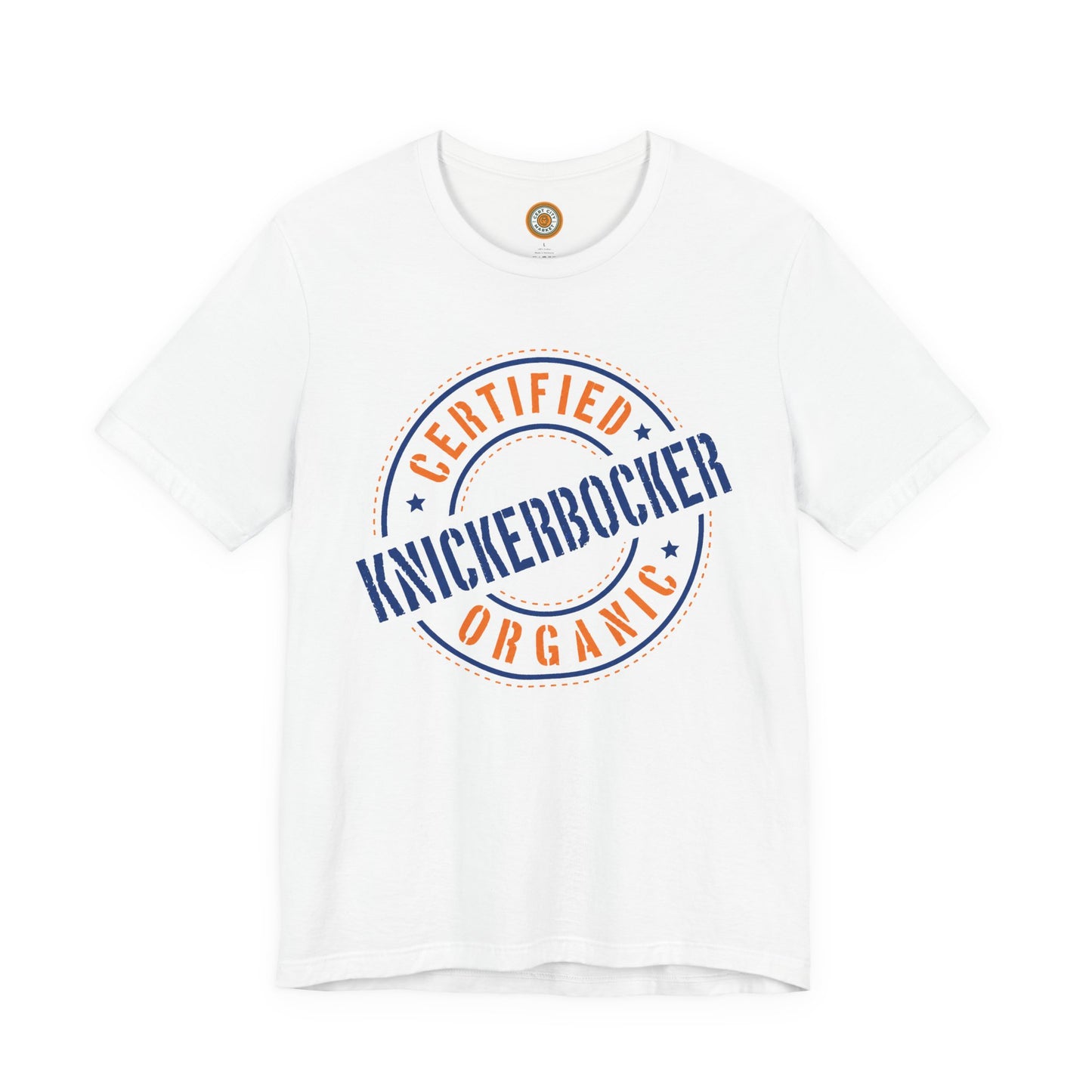 Unisex "Certified Organic Knickerbocker"Jersey Short Sleeve Tee