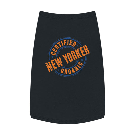 Certified Organic New Yorker Pet Tank Top