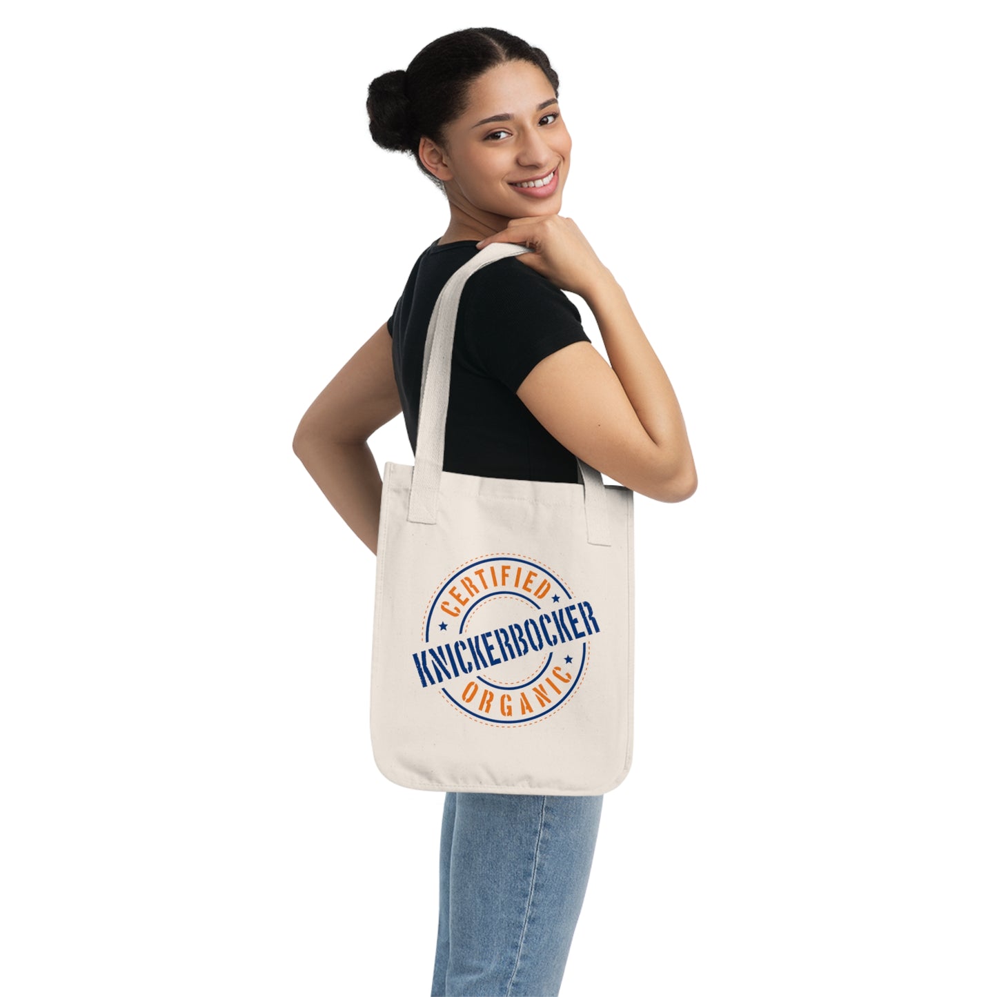 Canvas Tote Bag — "Certified Organic Knickerbocker"