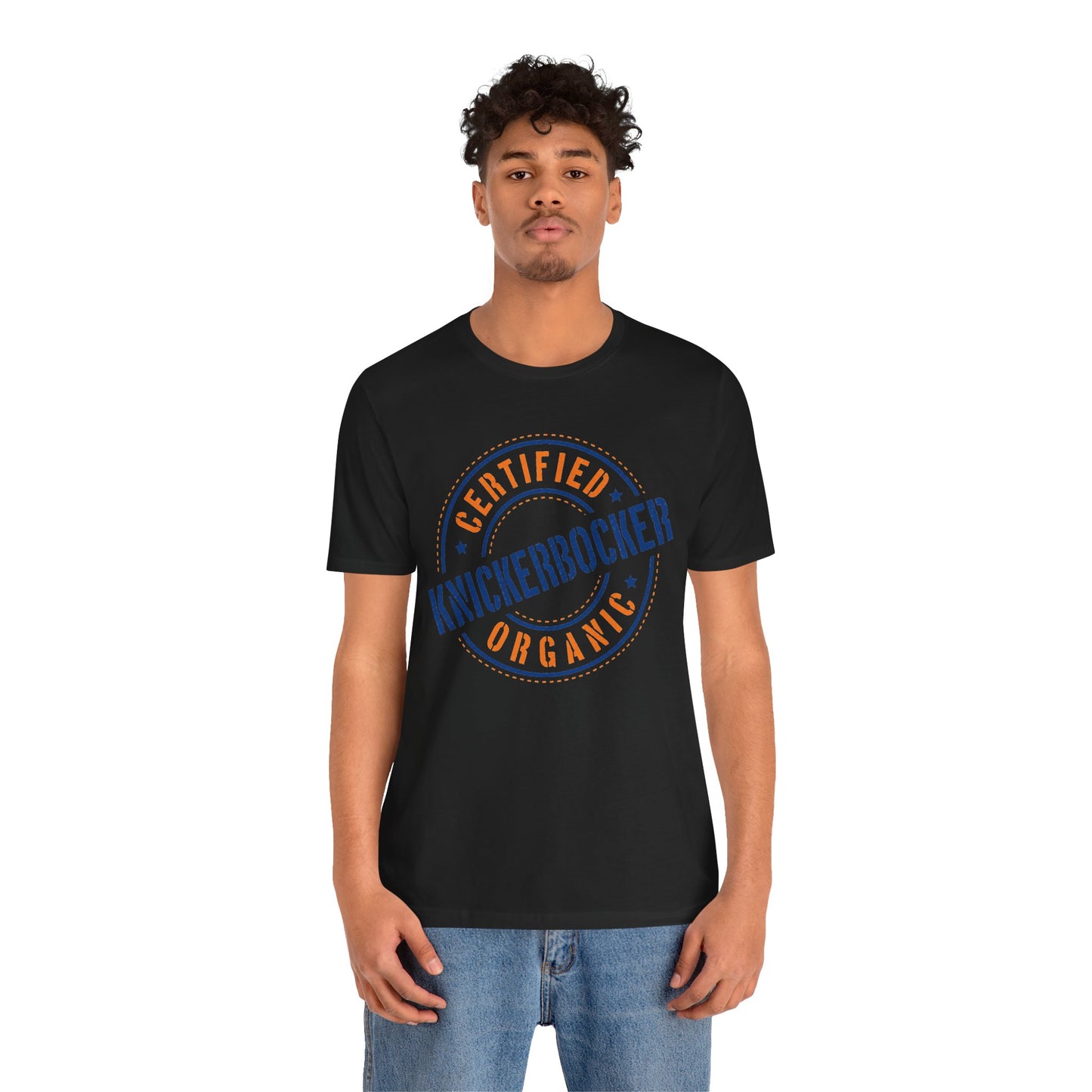 Unisex "Certified Organic Knickerbocker"Jersey Short Sleeve Tee