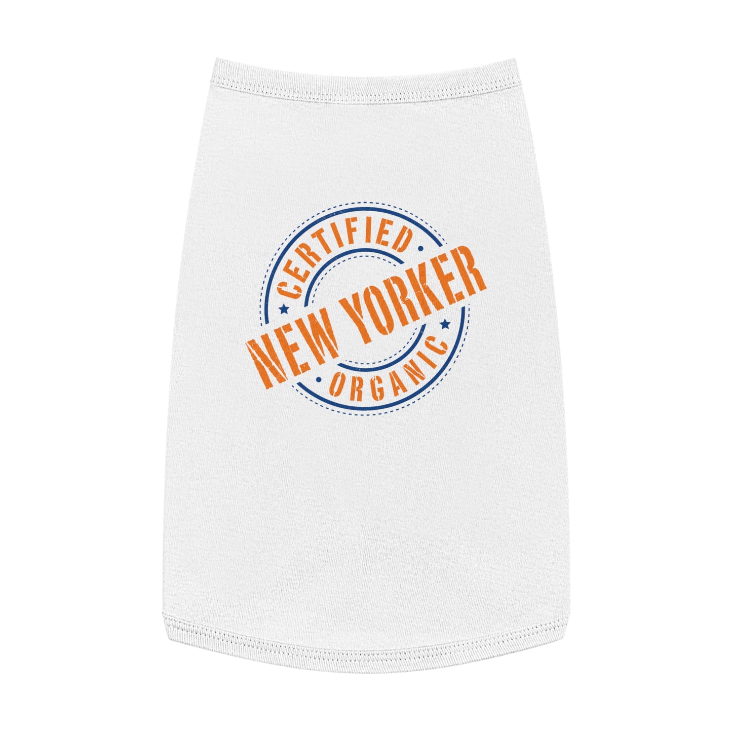 Certified Organic New Yorker Pet Tank Top