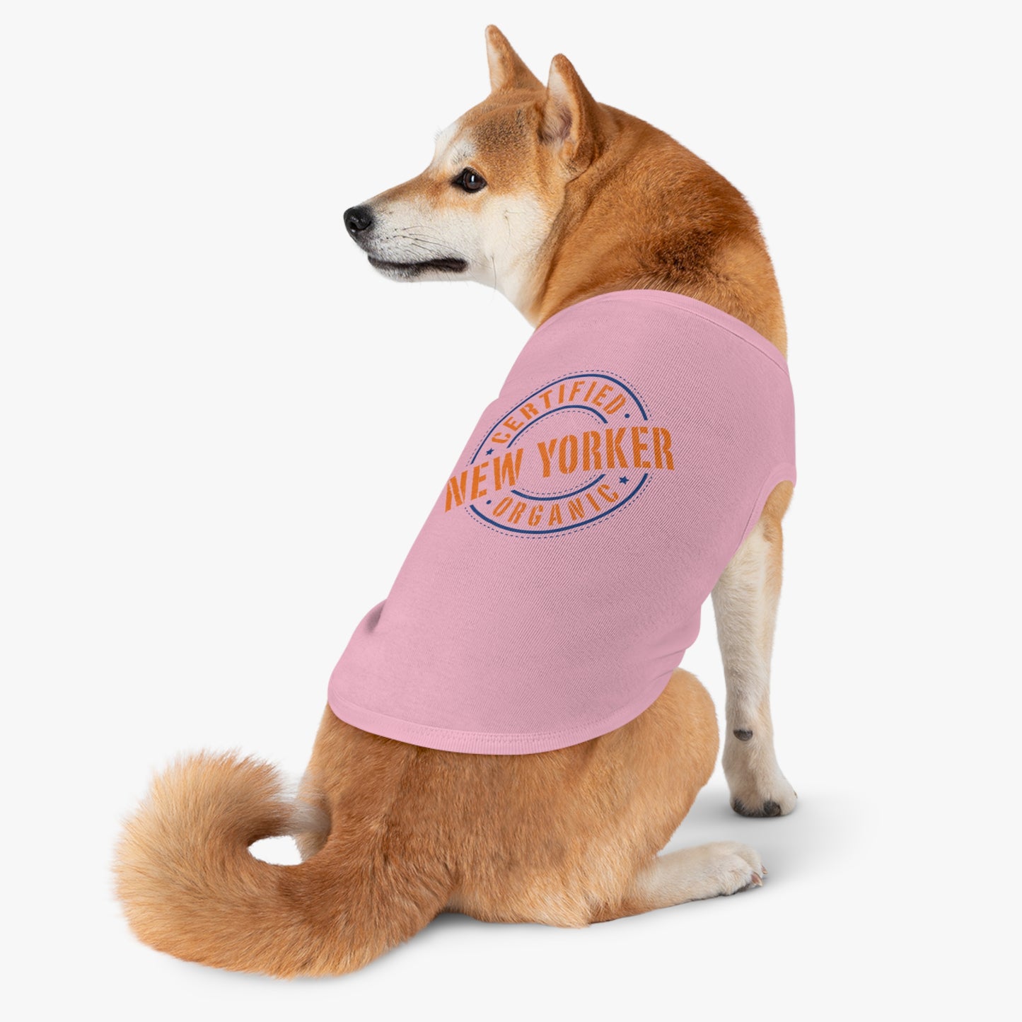 Certified Organic New Yorker Pet Tank Top
