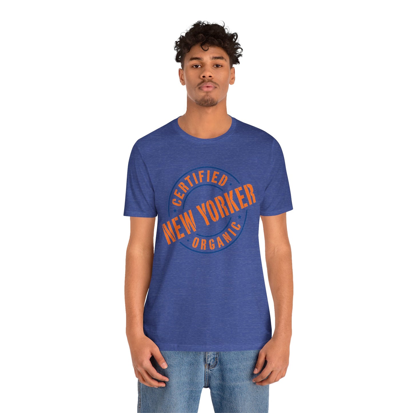 Unisex "Certified Organic New Yorker"Jersey Short Sleeve Tee