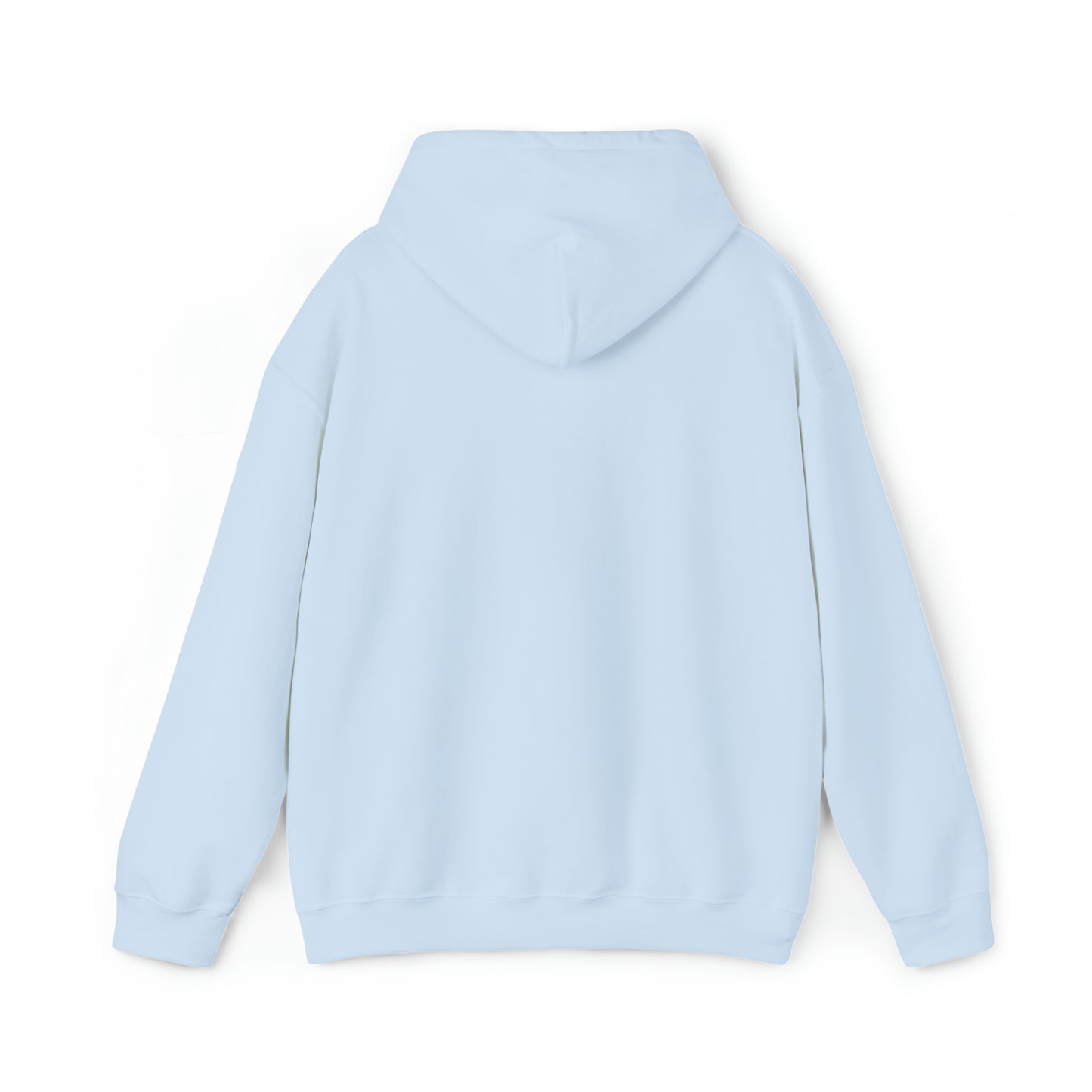 Unisex Hooded Sweatshirt "Certified Organic Brooklynite" - Light Blue