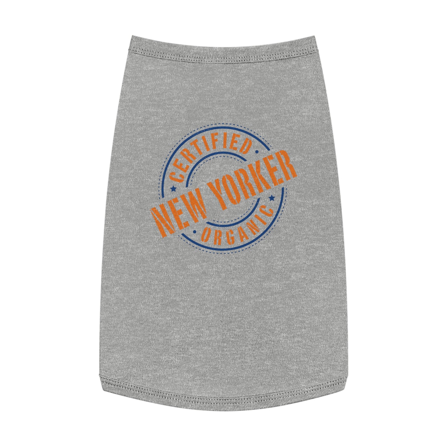 Certified Organic New Yorker Pet Tank Top
