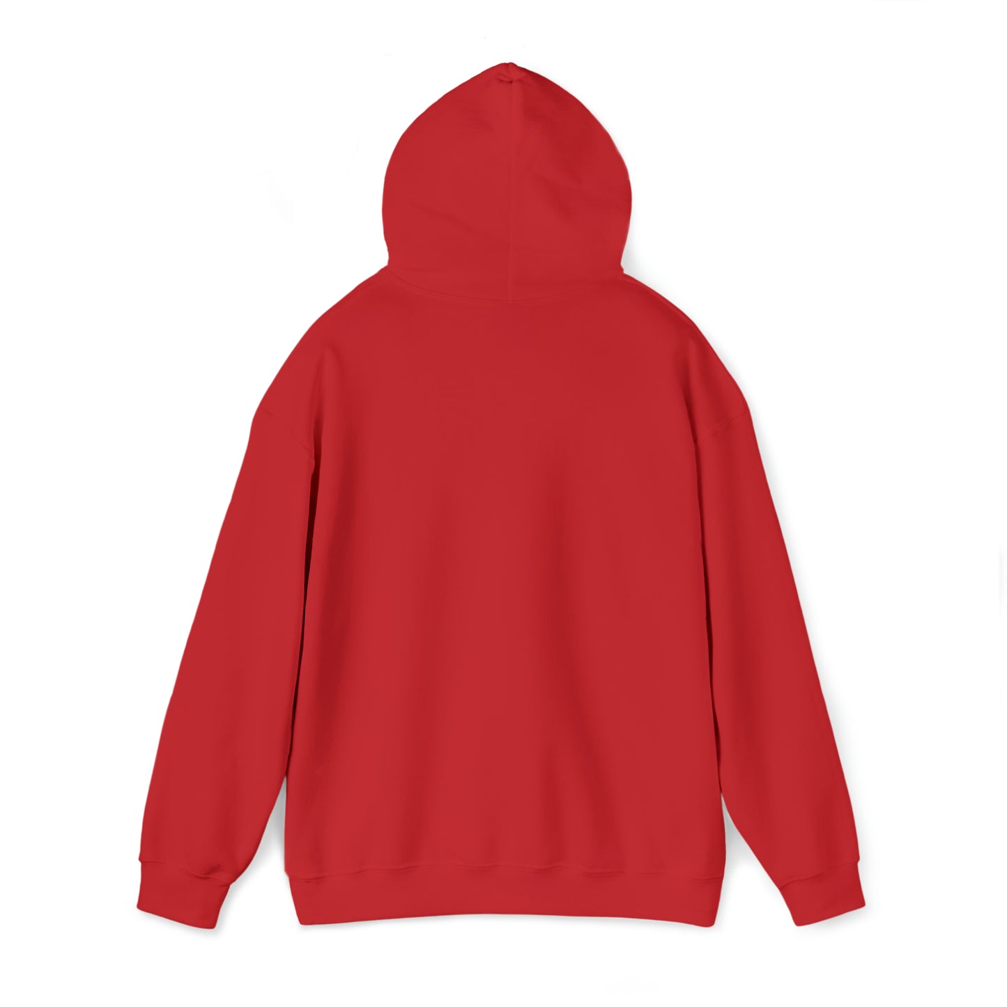 Unisex Hooded Sweatshirt "Certified Organic Brooklynite" - Red