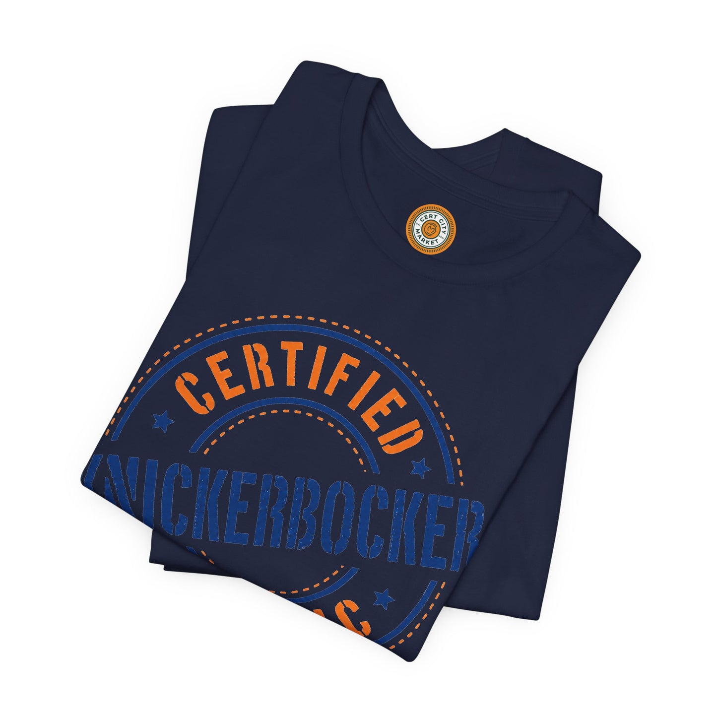 Unisex "Certified Organic Knickerbocker"Jersey Short Sleeve Tee