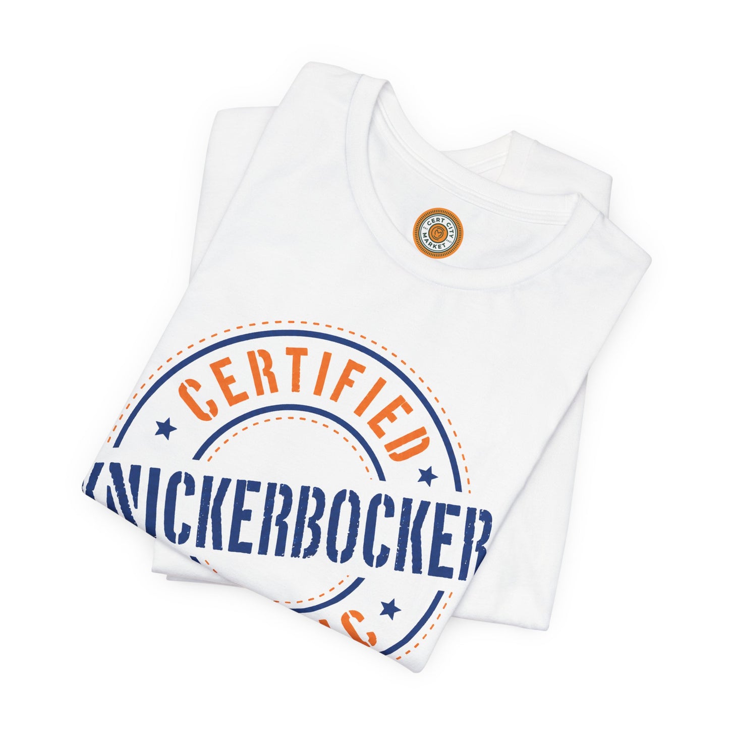 Unisex "Certified Organic Knickerbocker"Jersey Short Sleeve Tee