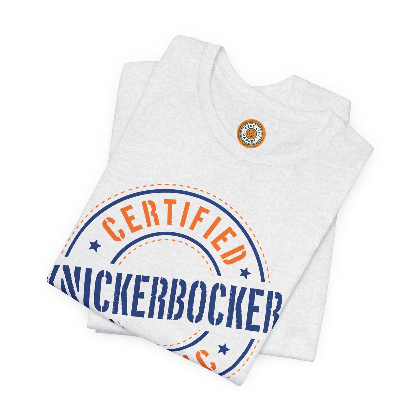 Unisex "Certified Organic Knickerbocker"Jersey Short Sleeve Tee