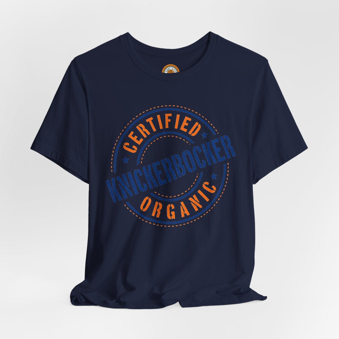 Unisex "Certified Organic Knickerbocker"Jersey Short Sleeve Tee