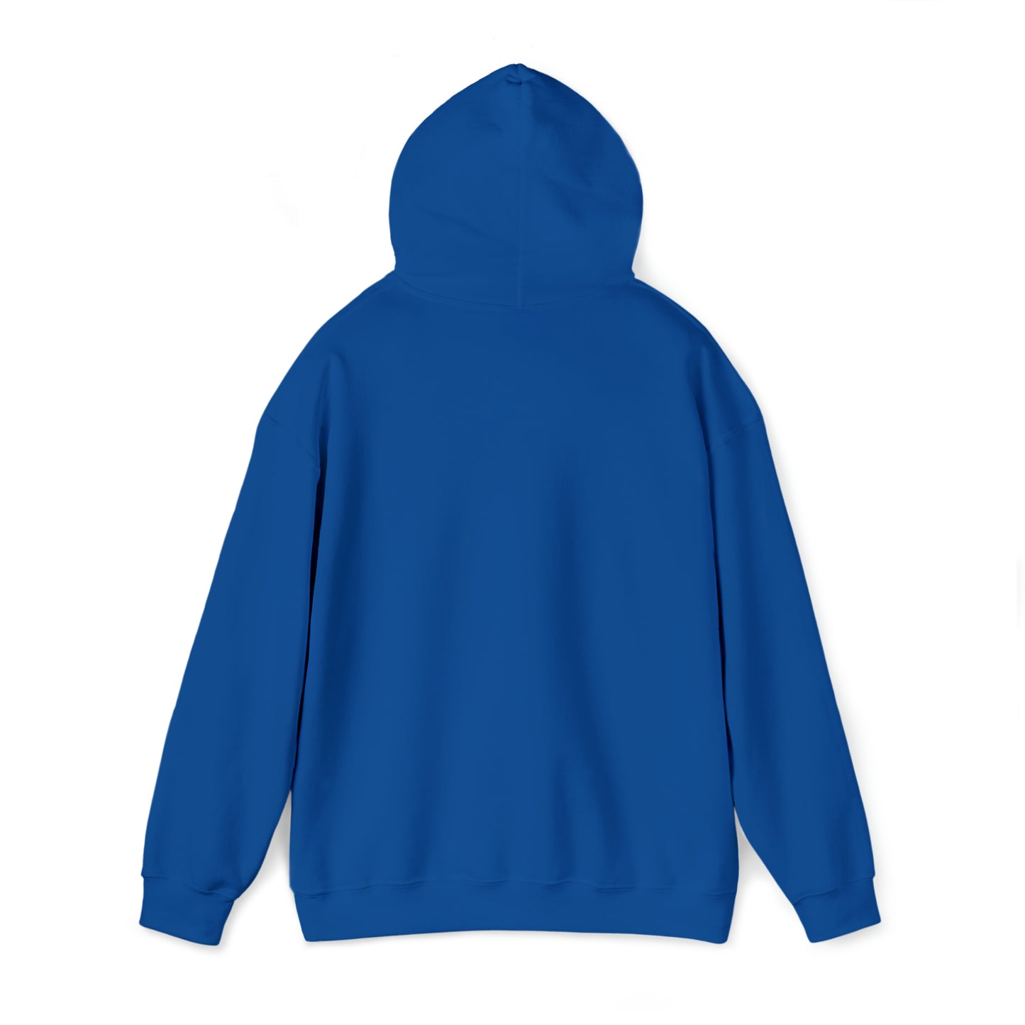 Unisex Hooded Sweatshirt "Certified Organic Brooklynite" - Royal Blue