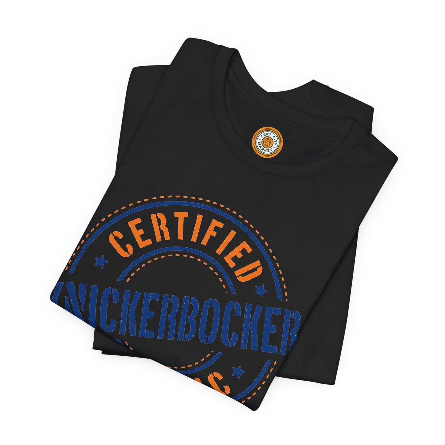 Unisex "Certified Organic Knickerbocker"Jersey Short Sleeve Tee