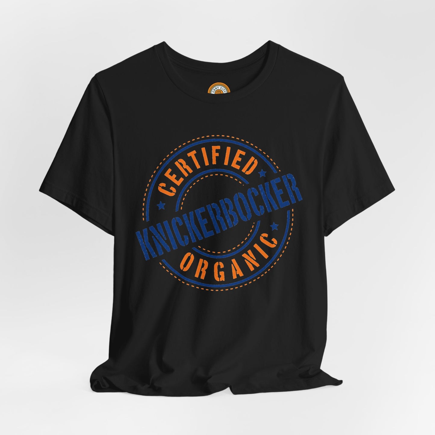 Unisex "Certified Organic Knickerbocker"Jersey Short Sleeve Tee