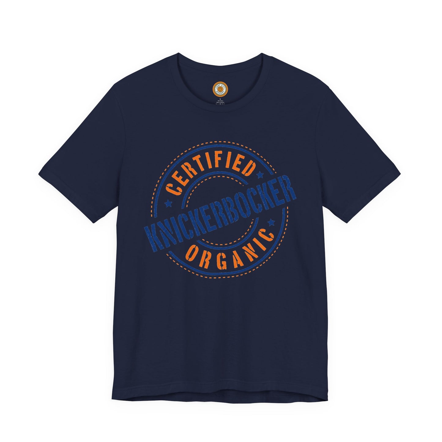 Unisex "Certified Organic Knickerbocker"Jersey Short Sleeve Tee