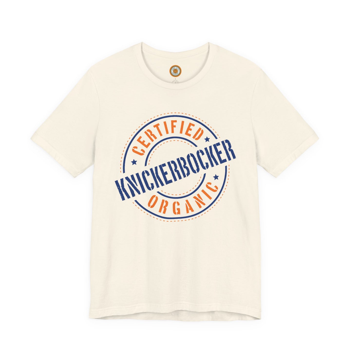 Unisex "Certified Organic Knickerbocker"Jersey Short Sleeve Tee