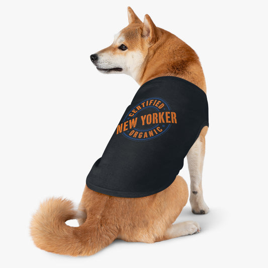 Certified Organic New Yorker Pet Tank Top