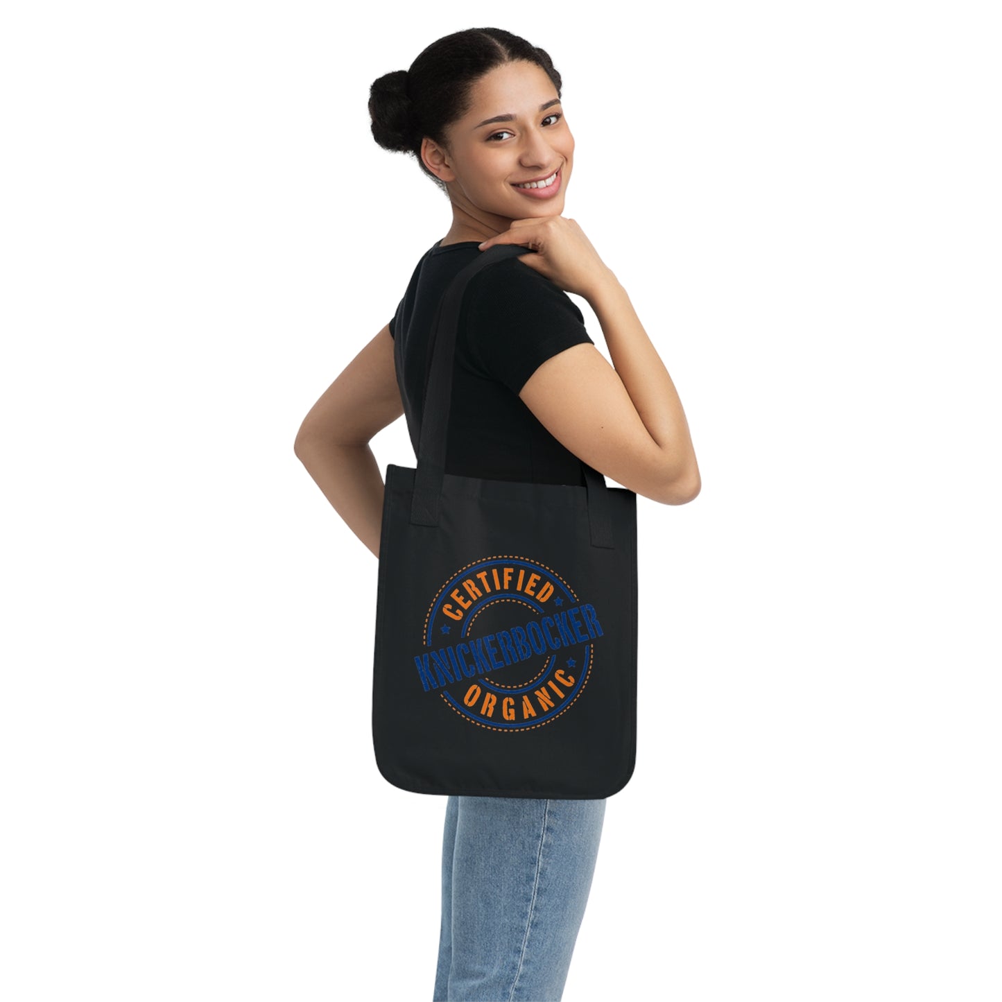 Canvas Tote Bag — "Certified Organic Knickerbocker"