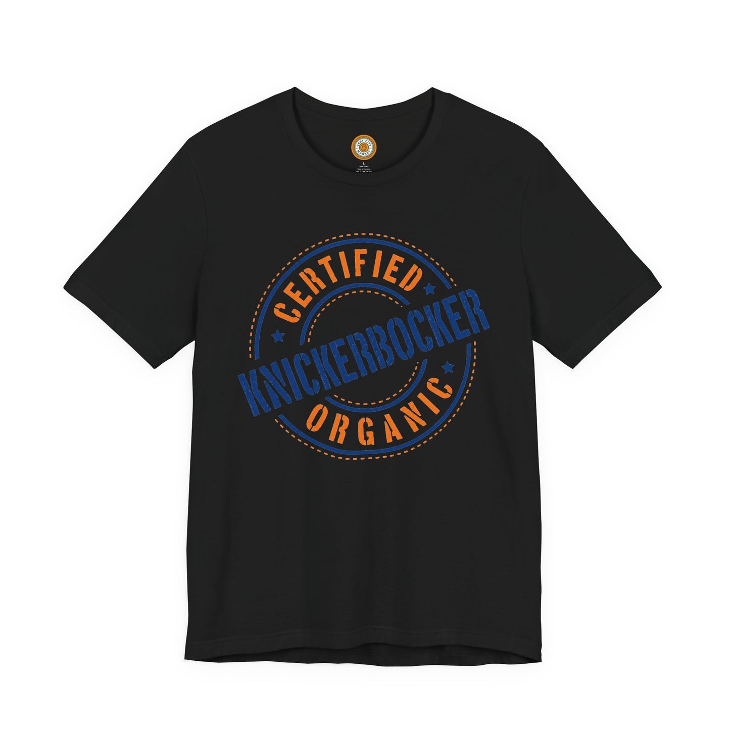 Unisex "Certified Organic Knickerbocker"Jersey Short Sleeve Tee