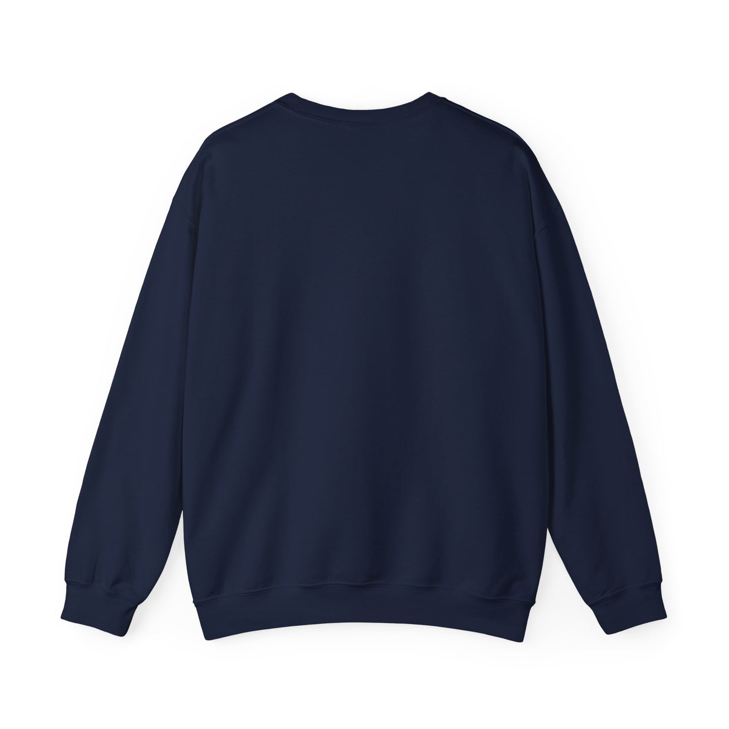 Unisex Heavy Blend Crewneck Sweatshirt "Certified Organic Brooklynite" - Green Stamp