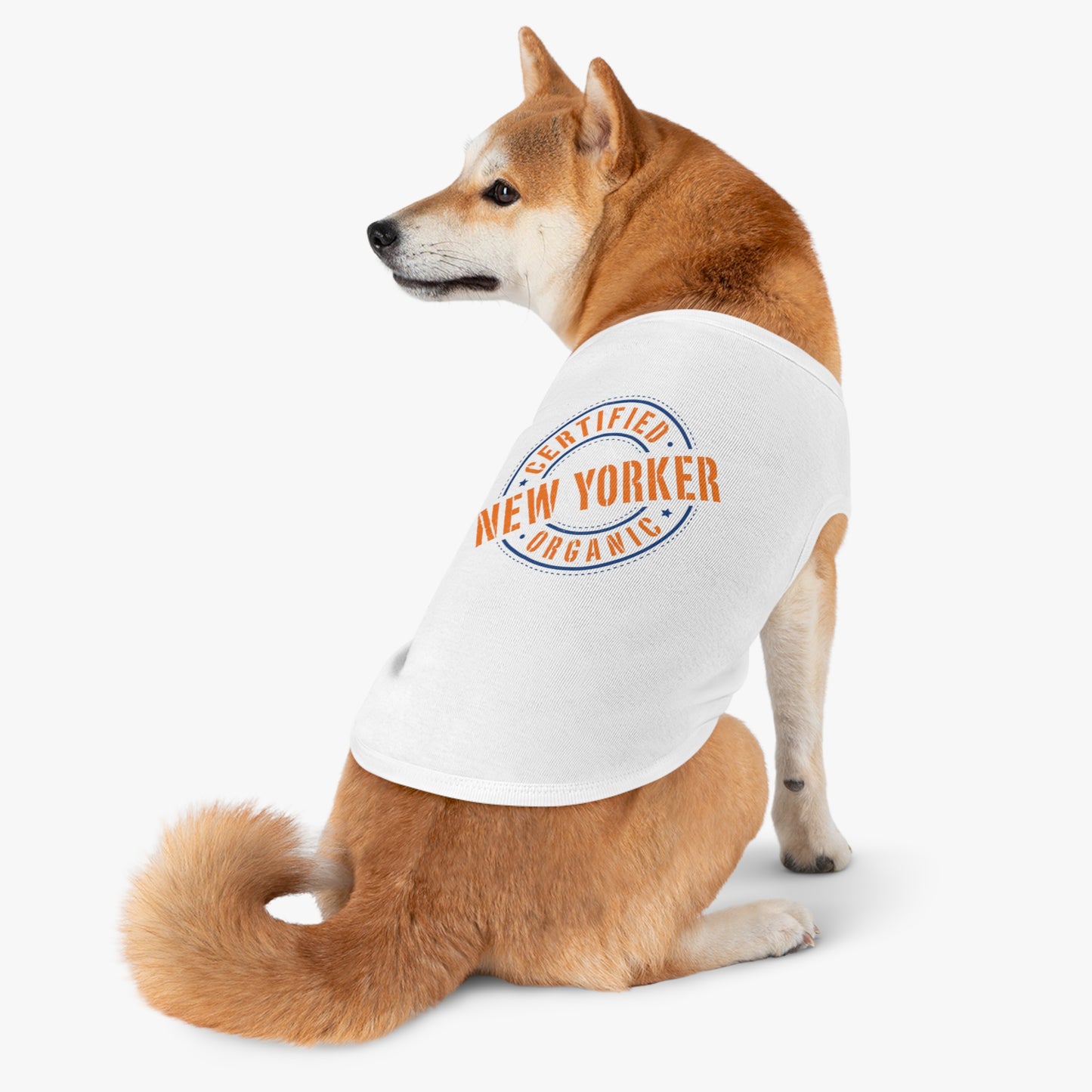 Certified Organic New Yorker Pet Tank Top