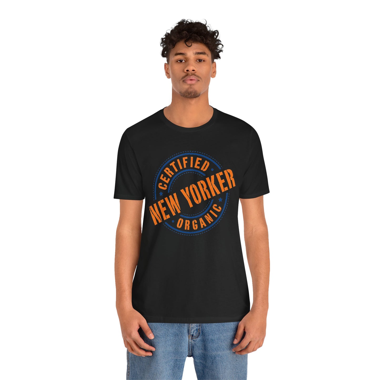 Unisex "Certified Organic New Yorker"Jersey Short Sleeve Tee