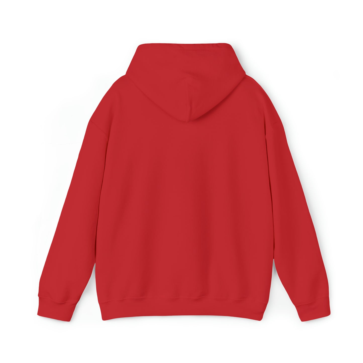 Unisex Hooded Sweatshirt "Certified Organic Brooklynite" - Red