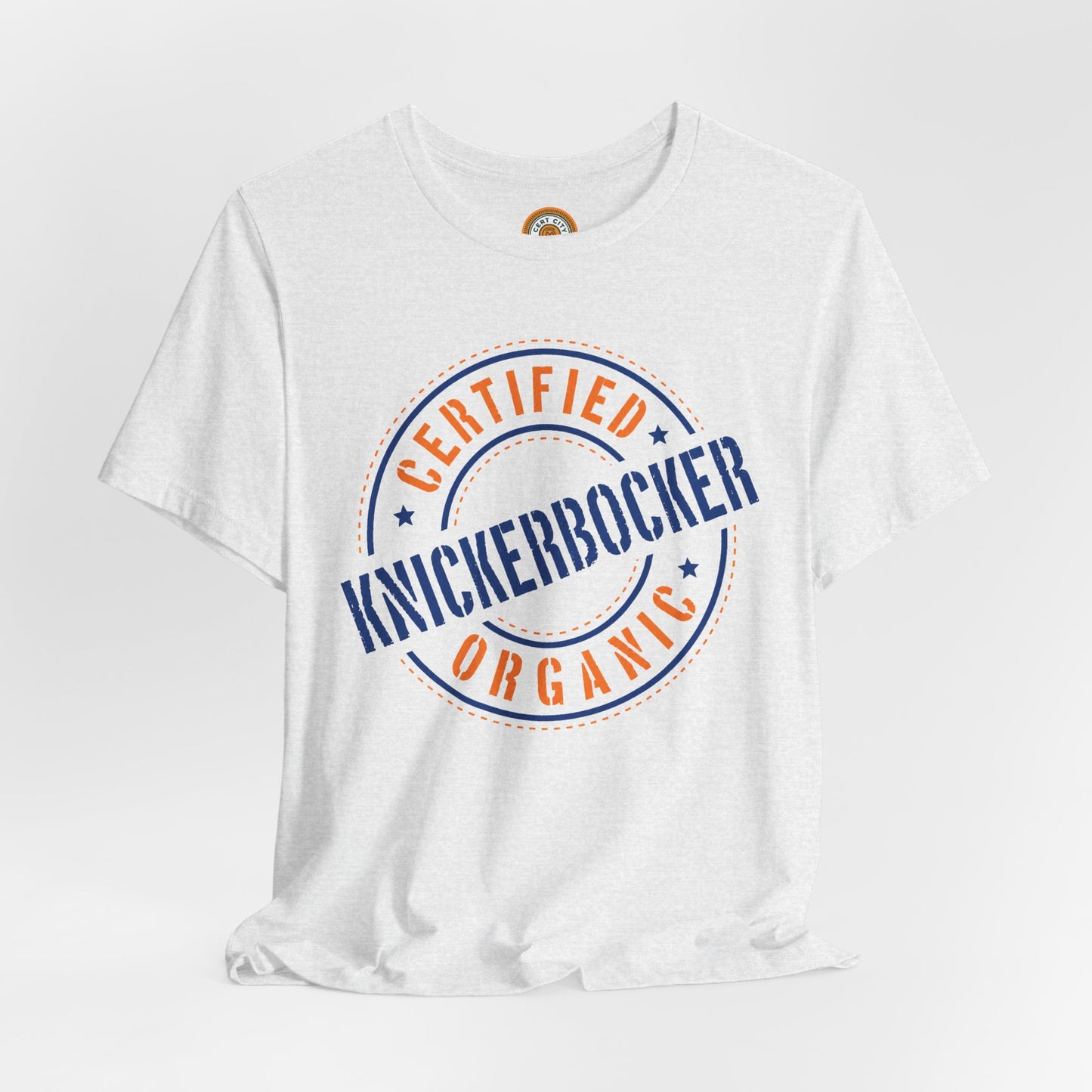 Unisex "Certified Organic Knickerbocker"Jersey Short Sleeve Tee