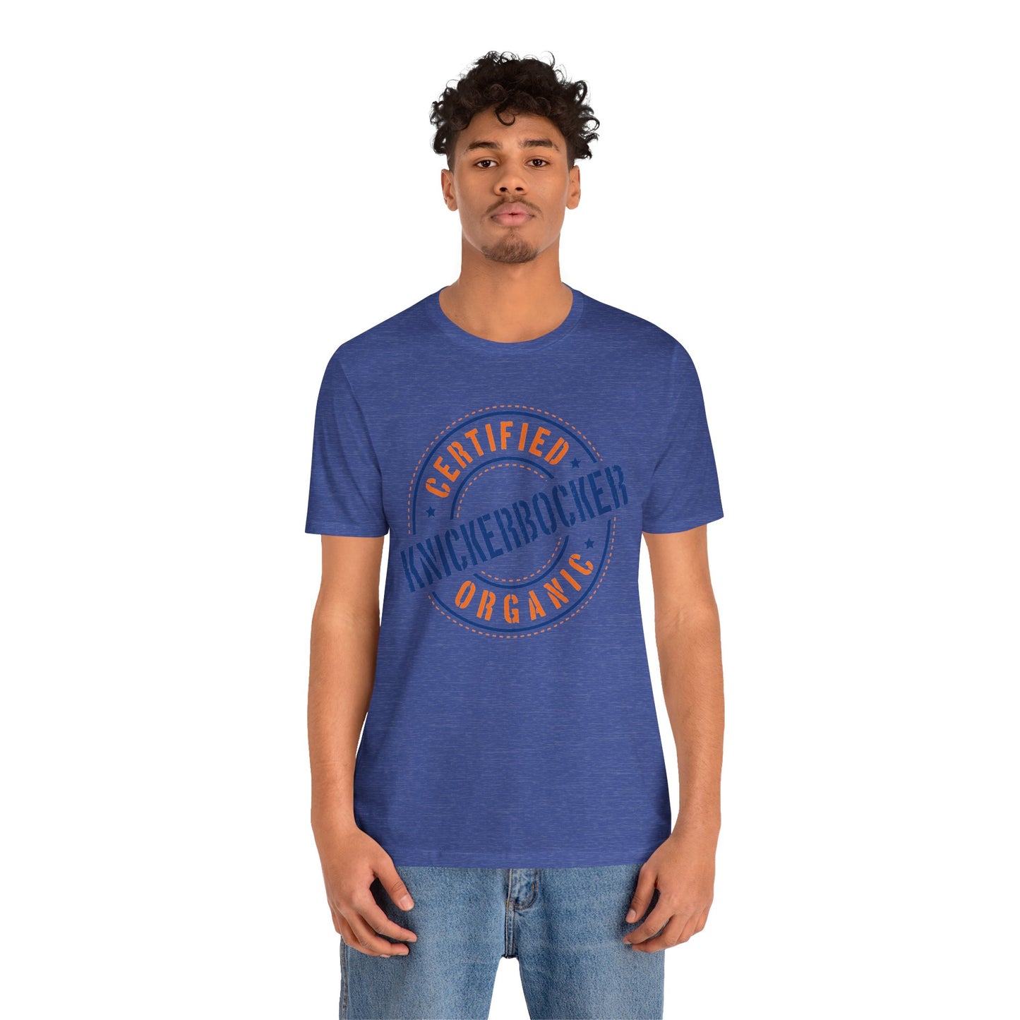 Unisex "Certified Organic Knickerbocker"Jersey Short Sleeve Tee