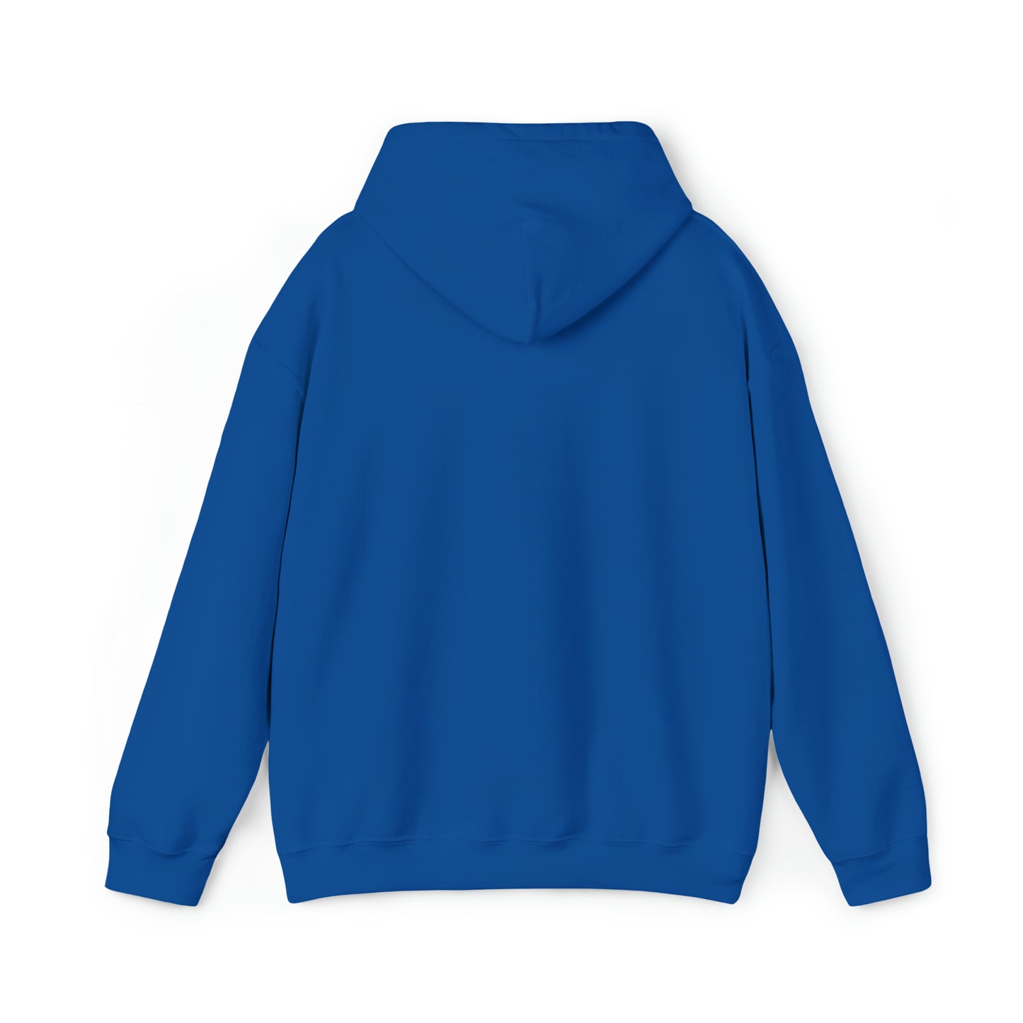 Unisex Hooded Sweatshirt "Certified Organic Brooklynite" - Royal Blue