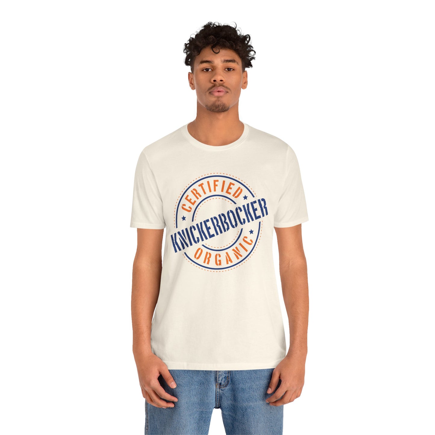Unisex "Certified Organic Knickerbocker"Jersey Short Sleeve Tee