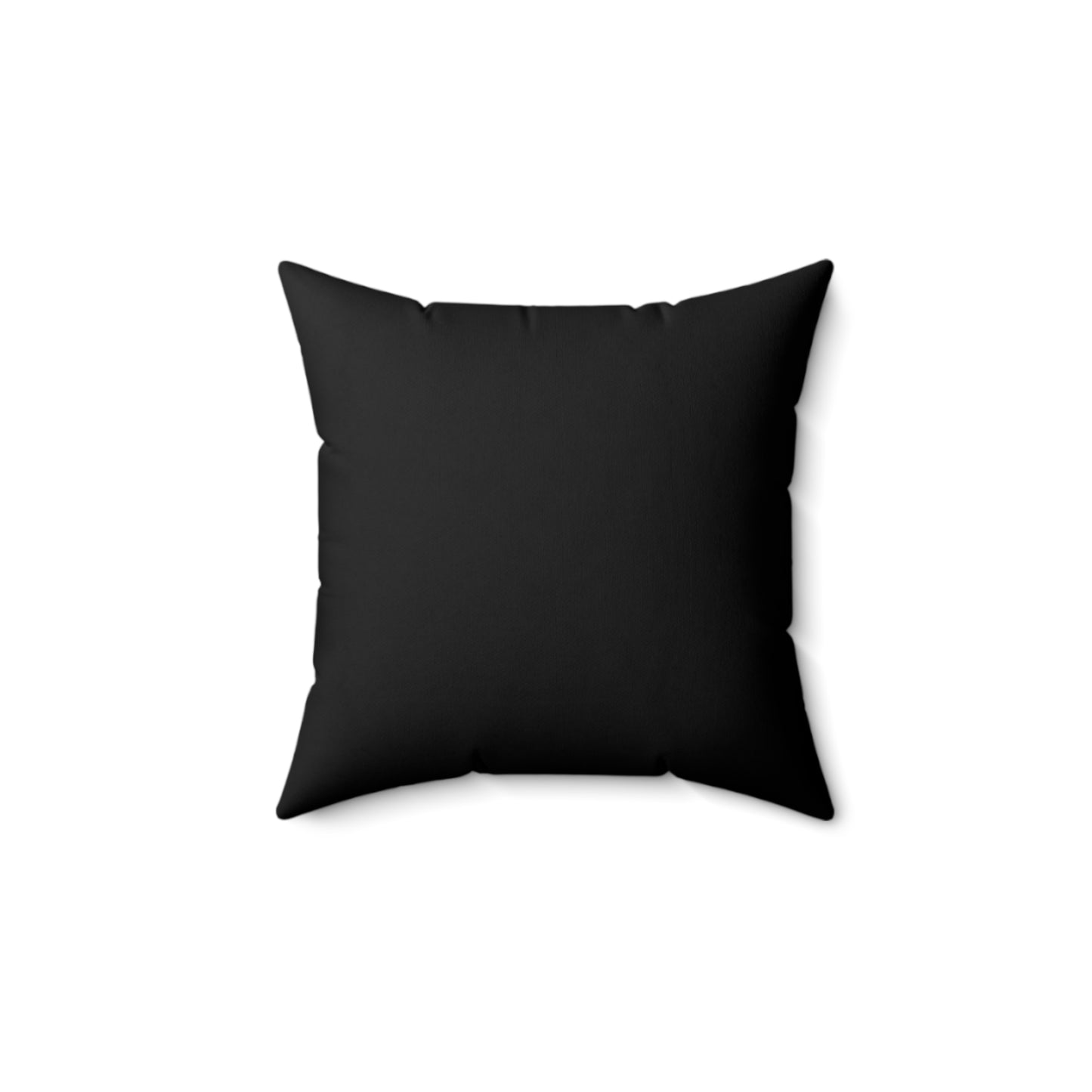 Square Pillow "Certified Organic Brooklynite" - Black