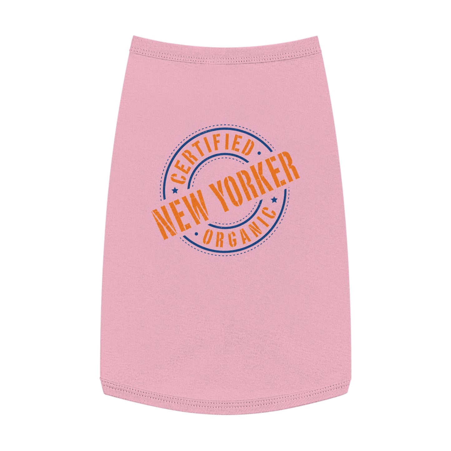 Certified Organic New Yorker Pet Tank Top