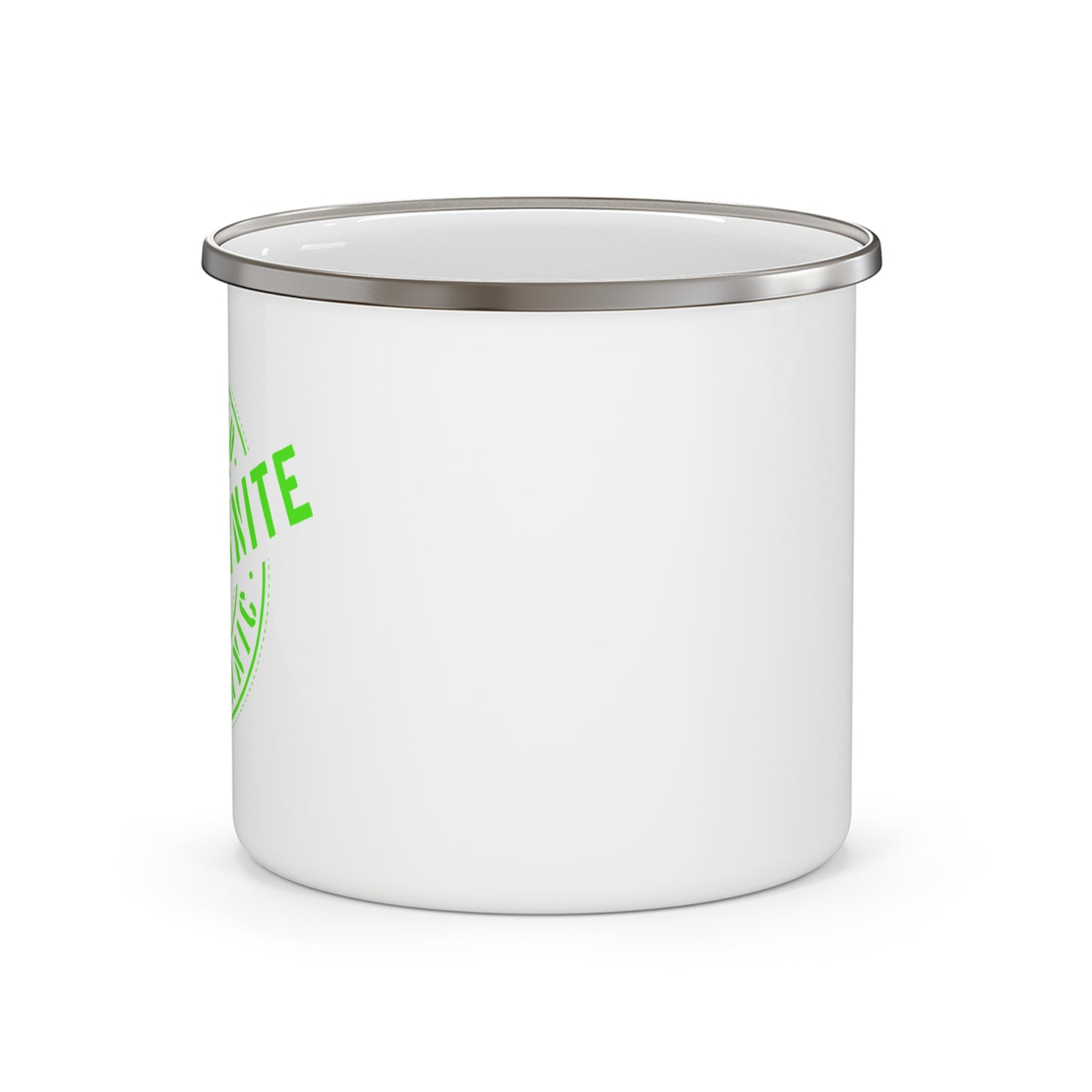 Enamel Camping Mug "Certified Organic Brooklynite"