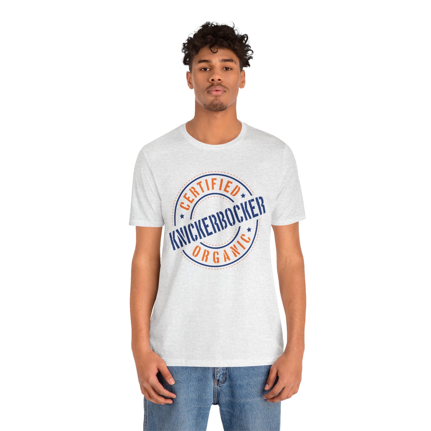 Unisex "Certified Organic Knickerbocker"Jersey Short Sleeve Tee