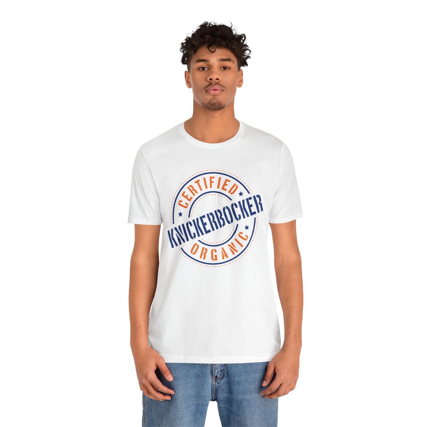 Unisex "Certified Organic Knickerbocker"Jersey Short Sleeve Tee